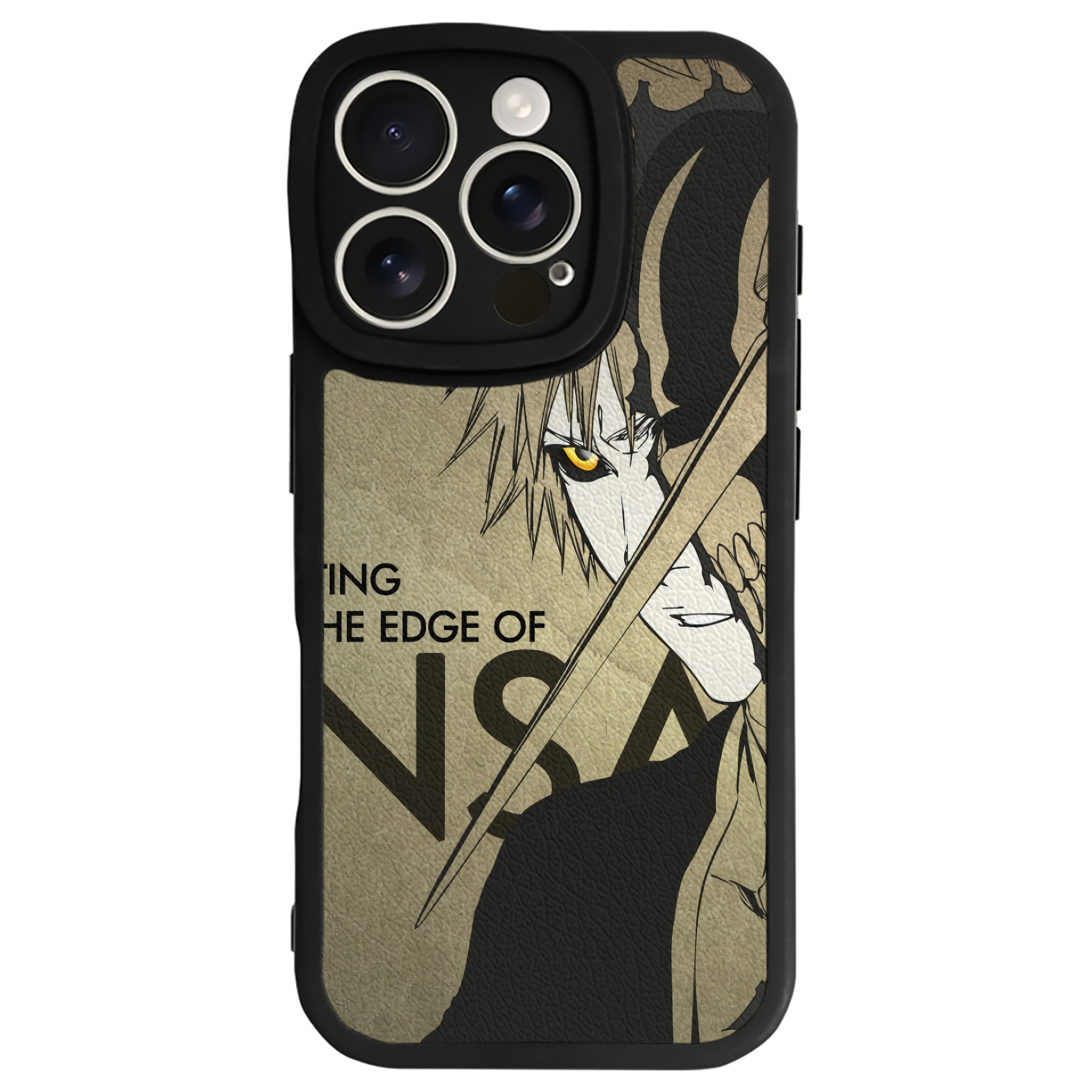 （画像用） ブリーチ BLEACH 【iPhone 16シリーズ対応】シリコンスマホケース（レザー調） 材質：シリコン